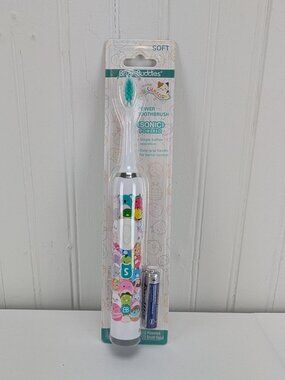 Brush Buddies Original Squishmallows Sonic Powered Toothbrush Handle Soft New